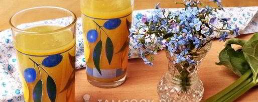 Шаг 7: киселя из ревеня