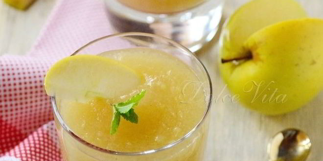 Рецепт киселя из свежих яблок