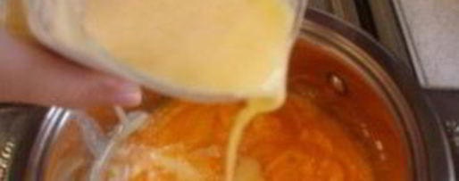 Шаг 3: киселя из тыквы