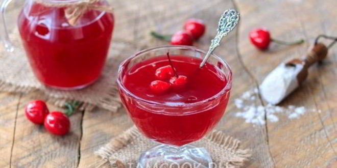 Рецепт киселя из замороженной вишни