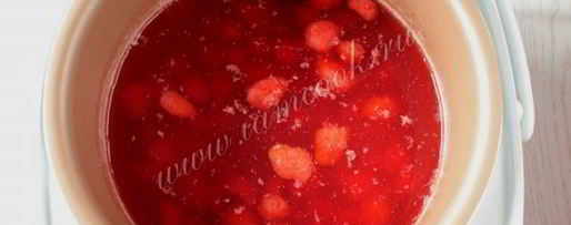 Шаг 7: киселя в мультиварке