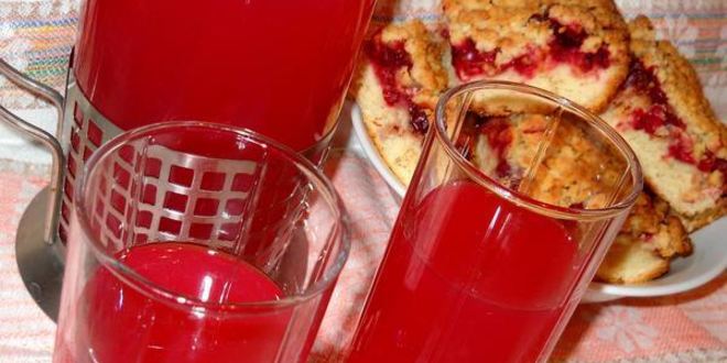 Рецепт клюквенного киселя
