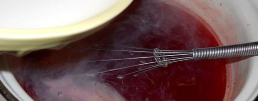 Шаг 5: клюквенного киселя