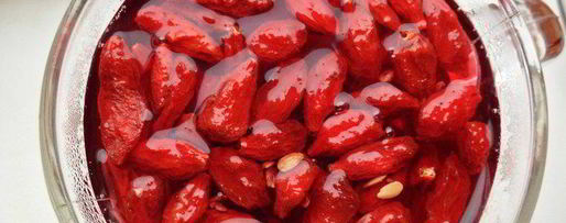 Шаг 3: льняного киселя с ягодами годжи