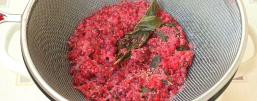 Шаг 1: малинового киселя с мятой