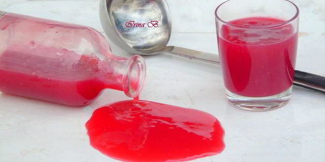 Рецепт малинового киселя