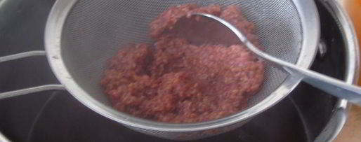 Шаг 1: малинового киселя