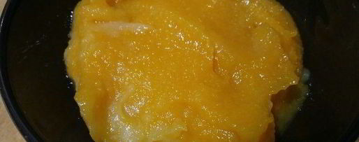 Шаг 1: молочно-тыквенного кисель