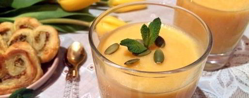 Шаг 8: молочно-тыквенного кисель