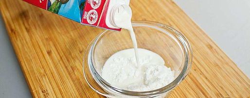 Шаг 1: молочного киселя с ванилью