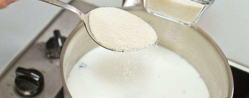 Шаг 3: молочного киселя с ванилью