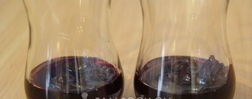 Шаг 7: молочного киселя с вишневым конфитюром