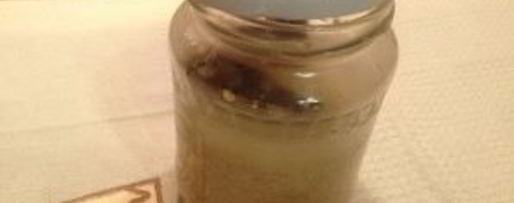 Шаг 2: овсяного киселя из геркулеса