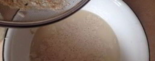 Шаг 5: овсяного киселя из геркулеса