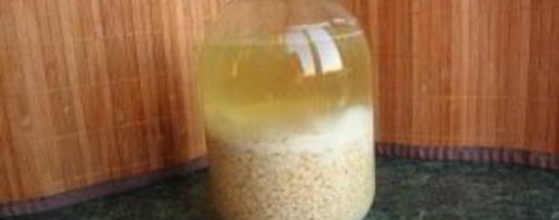 Шаг 1: овсяного киселя на кефире