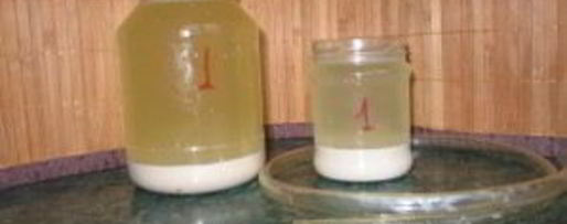 Шаг 3: овсяного киселя на кефире