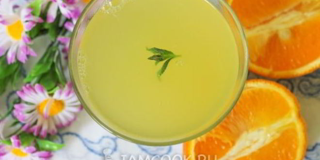 Рецепт цитрусового киселя