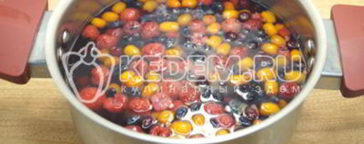 Шаг 1: ягодного киселя