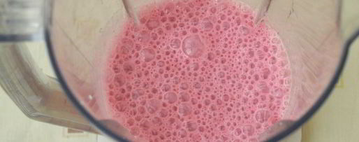 Шаг 3: клубнично-вишневого коктейль