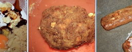 Шаг 3: кантуччей с эспрессо и марципаном