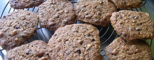 Шаг 6: хрустящих кофейных печений с шоколадом и грецкими орехами