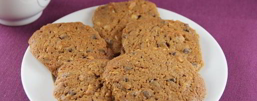 Шаг 7: хрустящих кофейных печений с шоколадом и грецкими орехами