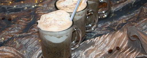 Шаг 5: кофе гляссе со страчателлой