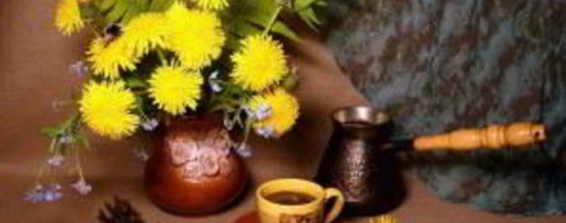 Шаг 3: кофе иза корнея одуванчики