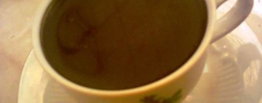 Шаг 1: кофе с карамелью