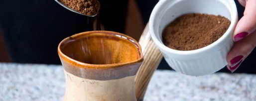 Шаг 1: кофе с коньяком