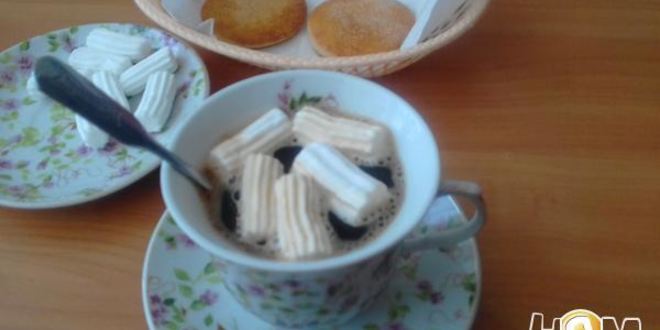 Рецепт кофе с marshmallows