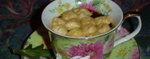 Шаг 1: кофе с маршмеллоу