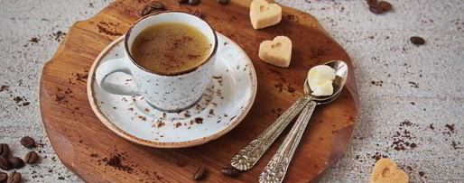 Шаг 5: кофе с маслом