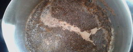 Шаг 1: кофе с молоком корица-имбирь