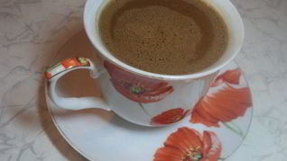 Рецепт Кофе Сказка с черным шоколадом и сливками