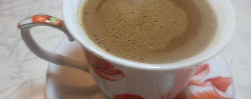 Шаг 3: кофе сказка с черным шоколадом и сливками