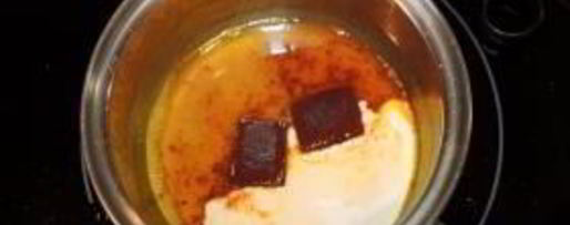 Шаг 2: лойна трески с ароматом кофе