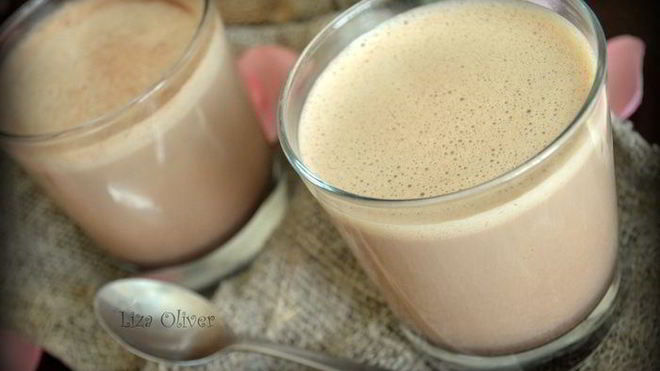 Рецепт Шоколадного латте с ароматом ванили