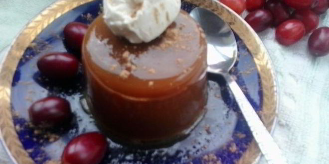 Рецепт желе кофе со сливками