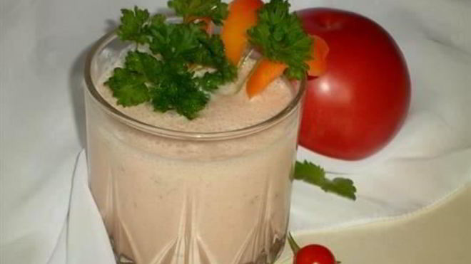 Рецепт Коктейля из овощей в блендере