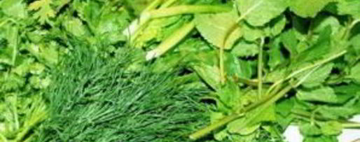 Шаг 1: коктейля из зелени