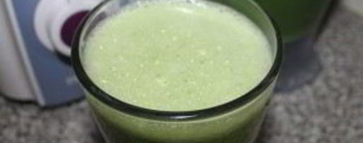 Шаг 4: коктейля из зелени