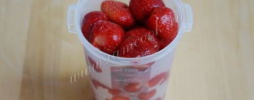 Шаг 5: коктейля со сливками и клубникой