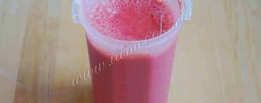 Шаг 8: коктейля со сливками и клубникой