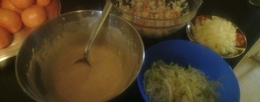 Шаг 1: коктейля из морепродуктов с розовым соусом