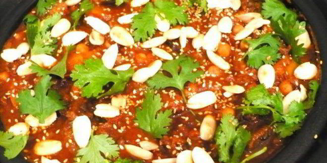 Рецепт таджина из говядины с черносливом