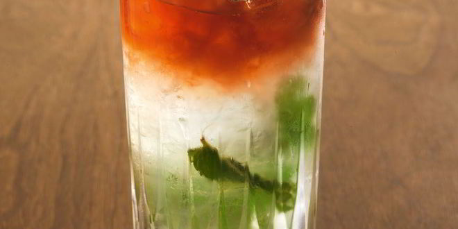 Рецепт коктейль квинс-парк-свизл