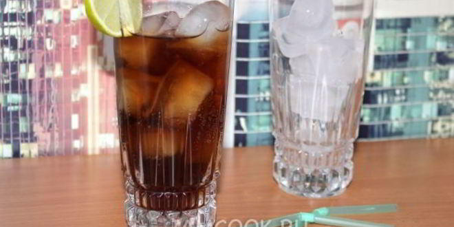 Рецепт коктейля ром кола