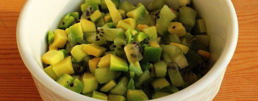 Шаг 5: креветочного коктейля с гуакамоле киви дайкири