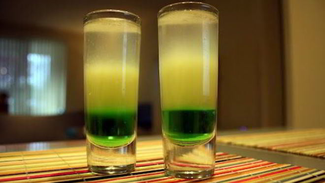 Рецепт Коктейля Зеленого мексиканец